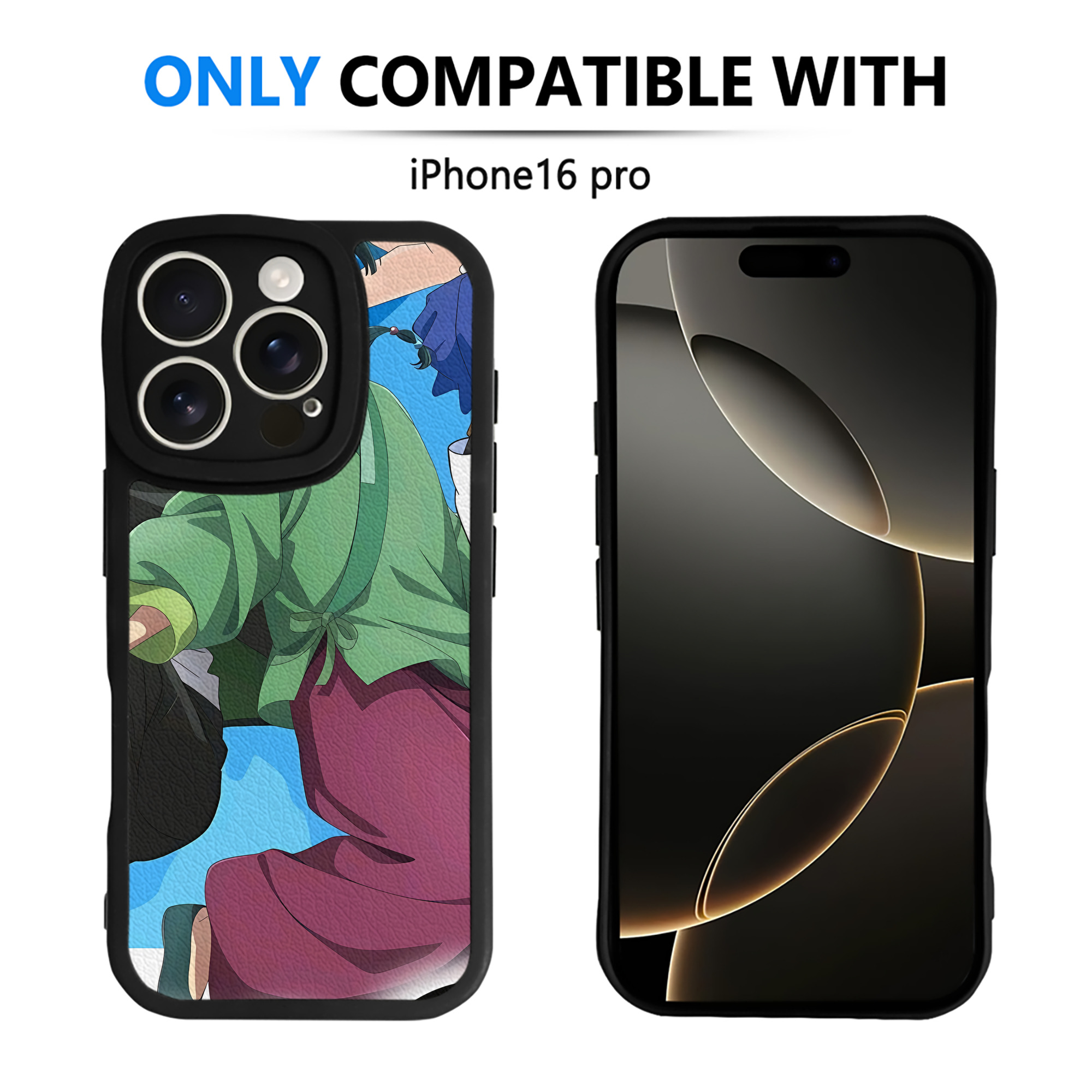 薬屋のひとりごと The Apothecary Diaries 【iPhone 16シリーズ対応】シリコンスマホケース（レザー調） 材質：シリコン